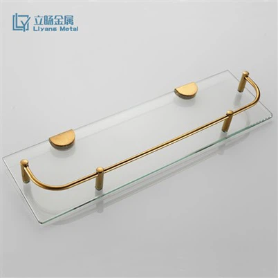 Organizer da bagno in oro