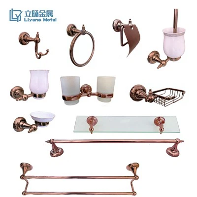 Accessori da bagno in bronzo